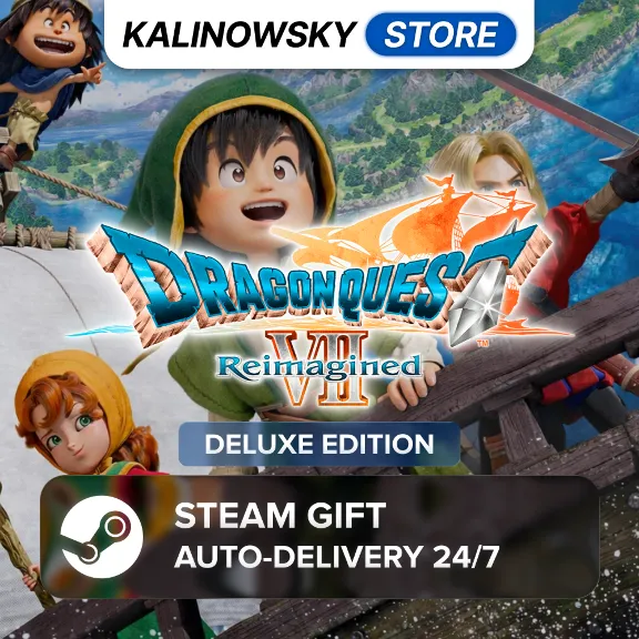 🚀DRAGON QUEST VII 7 REIMAGINED · DELUXE · ВЕСЬ МИР