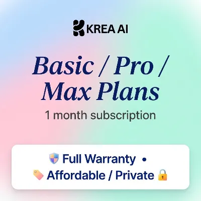 Krea AI Basic | Pro | Max — Личный аккаунт на 1 месяц