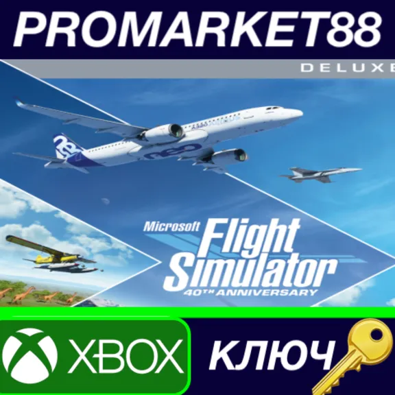 Microsoft Flight Simulator 40th Anniversary Deluxe Edition EG Xbox Series X|S / Windo