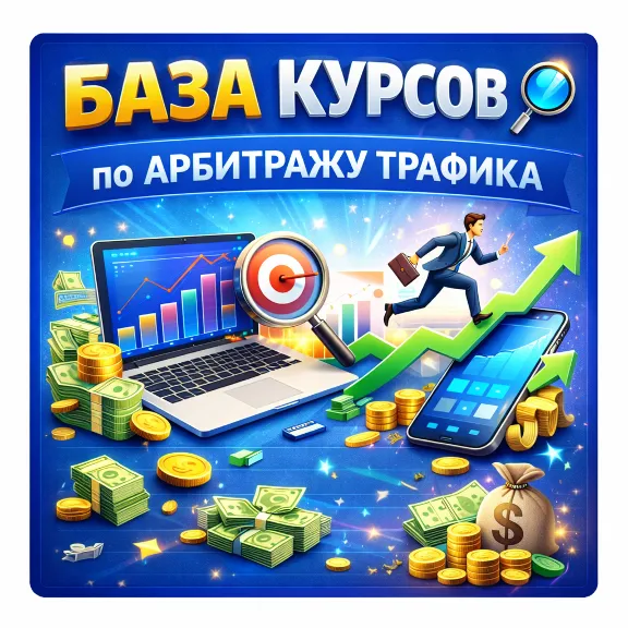 Купить базу курсов по арбитражу трафика 2026 🔥 Товарка • Гемблинг • Нутра • Бурж
