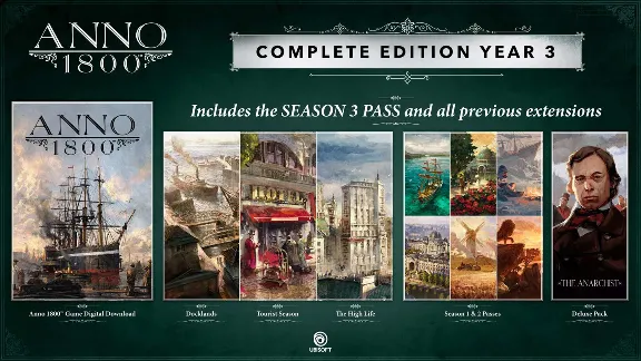 Anno 1800 Complete Edition + 60 DLCs (GLOBAL) | OFFLINE | LOGIN:PASS