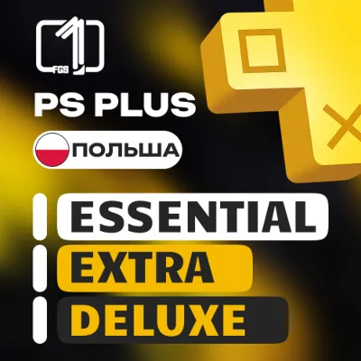 PS PLUS ПОЛЬША — ESSENTIAL | EXTRA | DELUXE 1—12 МЕСЯЦЕВ