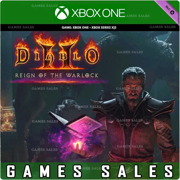 ✅❤️DIABLO II: RESURRECTED – REIGN OF THE WARLOCK❤️XBOX ONE|XS🔑KEY✅