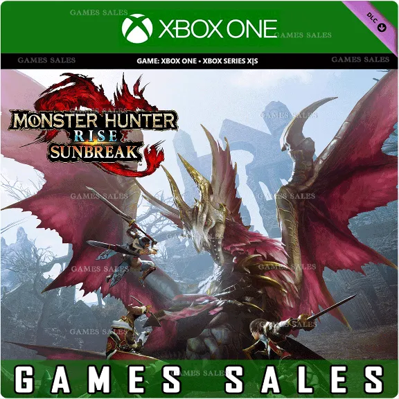 ✅❤️MONSTER HUNTER RISE: SUNBREAK DLC❤️XBOX ONE|XS+PC WIN🔑KEY✅
