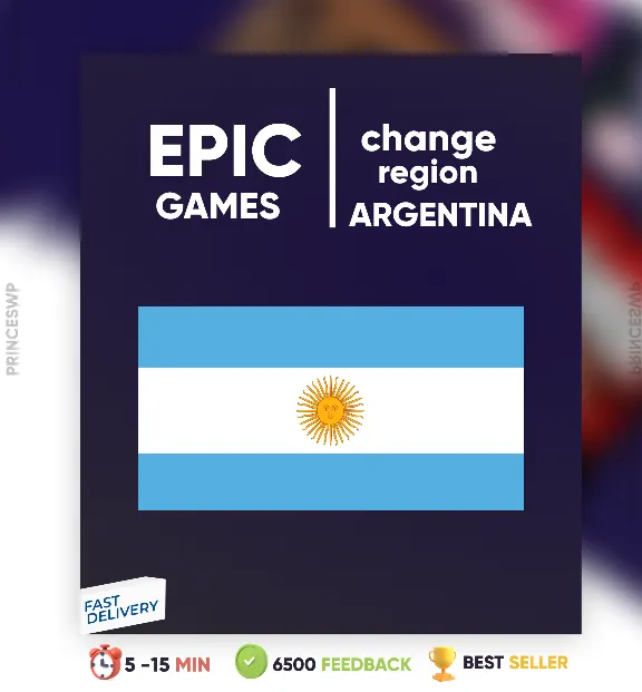 ✨Смена региона Epic Games на Аргентина epicgames