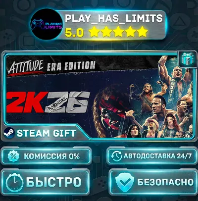 🎁WWE 2K26 Attitude Era Edition *UA/KZ/CIS/TR/AR Steam Auto