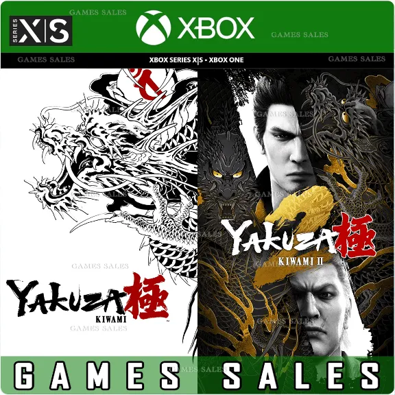 ✅❤️YAKUZA KIWAMI & YAKUZA KIWAMI 2 BUNDLE❤️XBOX ONE|XS🔑КЛЮЧ✅