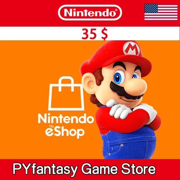 Nintendo eShop Gift Card 35USD (USA)  Key