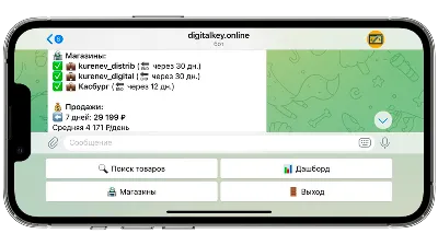 Digital keys - sales on Yandex and Ozon