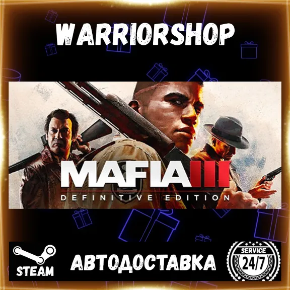 Mafia III: Definitive Edition Select Steam Region GIFT AUTO 24/7 WARRANTY
