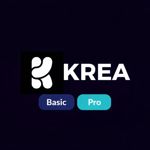 Krea AI Basic/Pro Upgrade 1/12M -Warranty/Fast