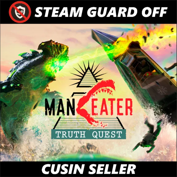 🎮 Maneater + DLC: Truth Quest | Оффлайн аккаунт | Без Guard
