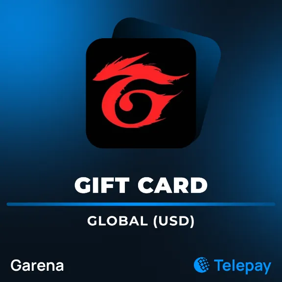 Garena gift card | Global | 1 - 20 USD
