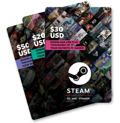 🎮 Steam Gift Card USA 🇺🇸 | $20-$50 | US Region | FAST Delivery