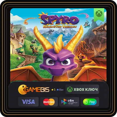 🟢 SPYRO REIGNITED TRILOGY XBOX ONE/SERIES X|S🔑💳0%