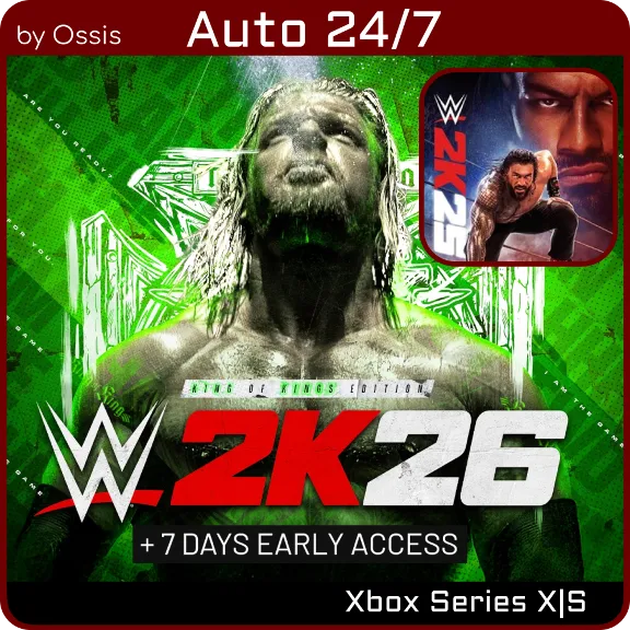 24/7 XBOX WWE 2K26 King of Kings