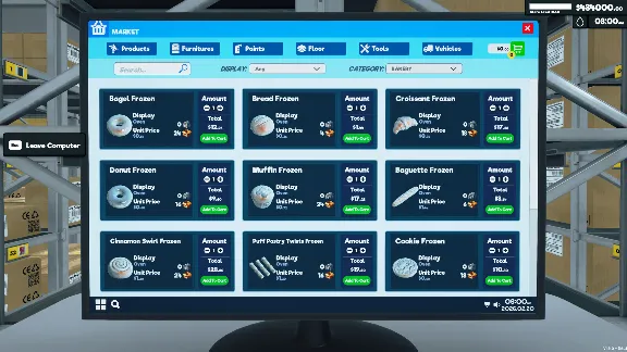 Supermarket Simulator - Bakery DLC RU*KZ*UA*CIS
