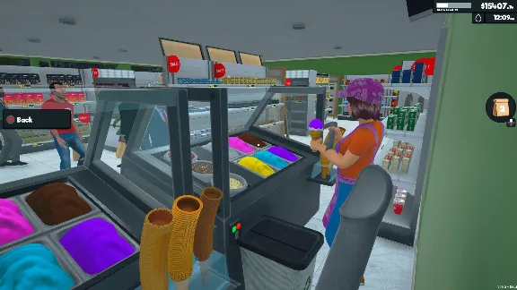 Supermarket Simulator - Ice Cream DLC RU*KZ*UA*CIS