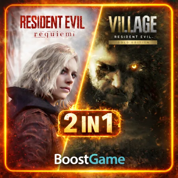 RESIDENT EVIL VILLAGE + RESIDENT EVIL REQUIEM・STEAM GLOBAL・
