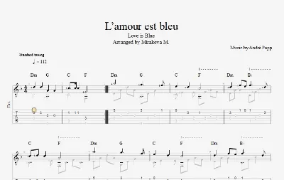 L&acute;amour est bleu (Love Is Blue)