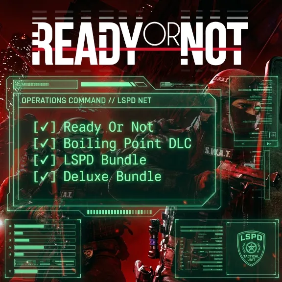READY OR NOT | Deluxe | LSPD | Boiling Point | STEAM KEY RU CIS UKR