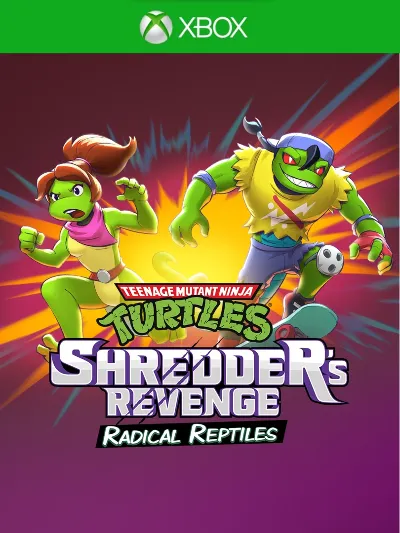 🎮✅🔥TEENAGE MUTANT NINJA TURTLES SHREDDER&acute;S REVENGE RADICAL REPTILES XBOX🔑КЛЮЧ USA