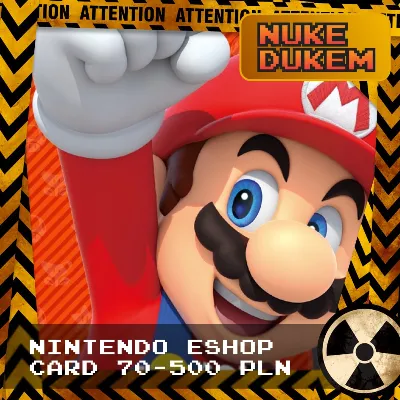 ПОЛЬША | Nintendo eShop КАРТА 70-500 PLN | КОД
