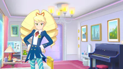 ️Mega Man Star Force Legacy Collection – Sonia Strumm and Luna Platz Character Model