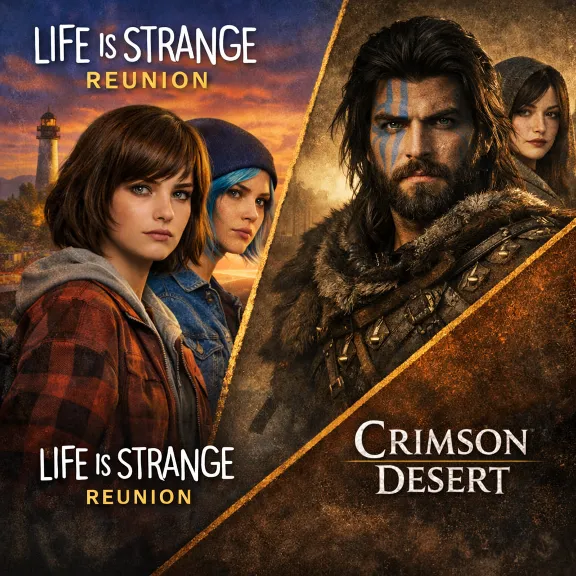 NO QUEUE | Life is Strange: Reunion - Deluxe + CRIMSON DESERT DELUXE GIFT + ALL DLC