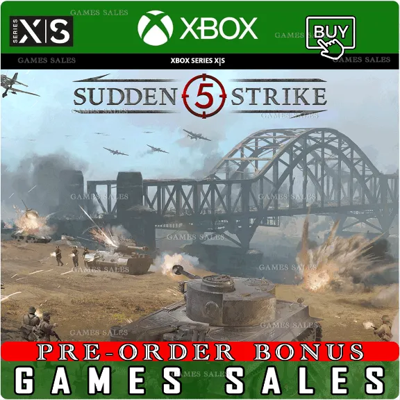 ✅❤️SUDDEN STRIKE 5❤️XBOX SERIES X|S❤️ПРЕДЗАКАЗ С БОНУСАМИ✅