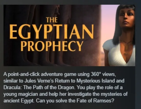 The Egyptian Prophecy: The Fate of Ramses STEAM KEY REGION FREE GLOBAL