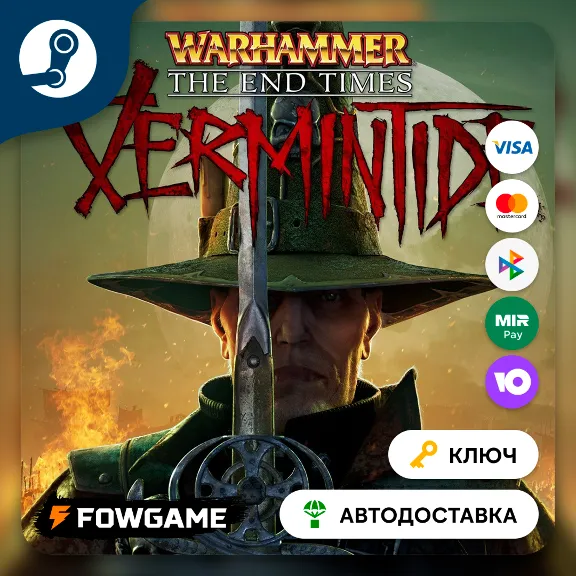 🔵 Warhammer: End Times - Vermintide (RU+CIS) 🔑STEAM KEY