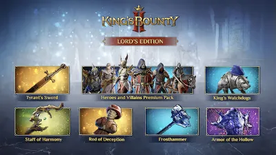 King&acute;s Bounty II - Lord&acute;s Edition  (Игра+7 бонусов)⚡ Steam РФ+СНГ КЛЮЧ⭐ + 🎁 Подарок