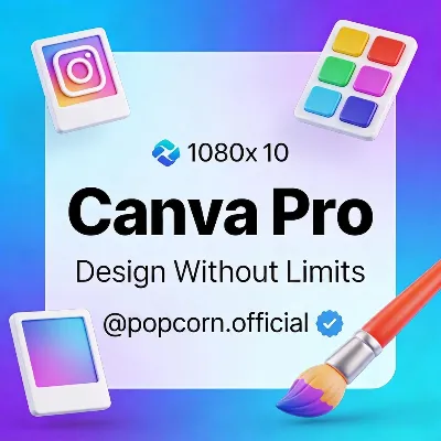 Подписка Canva Pro (1–6 месяцев) | Премиум-дизайн | Мгновенная доставка