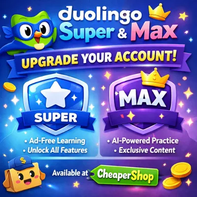 Duolingo Super | Max (Upgrade Your Account) [12 Months]