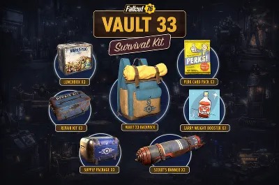 Fallout 76 - Vault 33 Survival Kit | XBOX | DLC-пакет