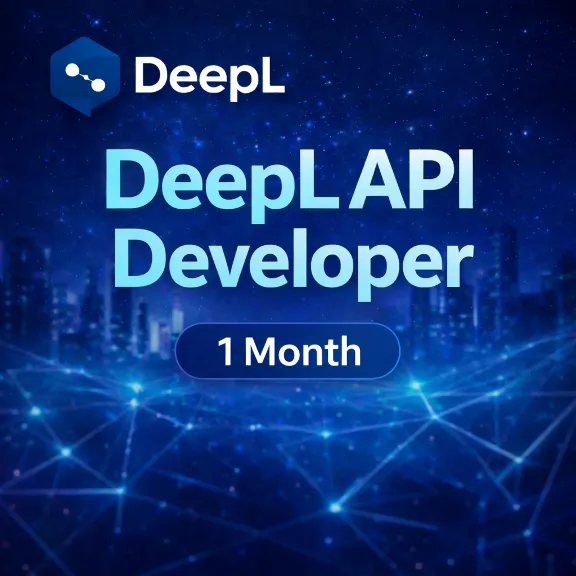 ✨ DeepL API Developer | Персональный аккаунт на 1 месяц