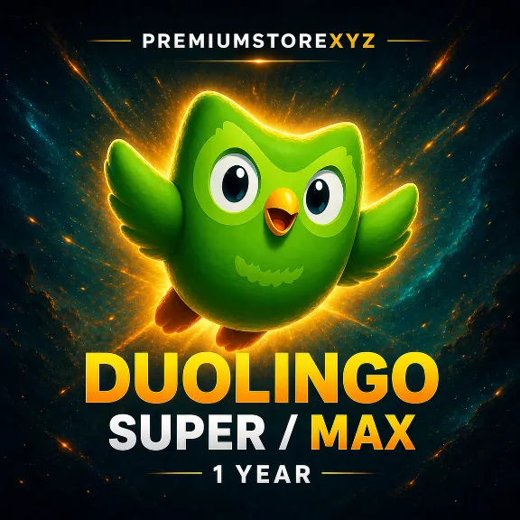 🦉 DUOLINGO SUPER / MAX 1 ГОД ПОДПИСКИ НА ВАШ АККАУНТ