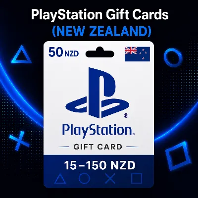 PlayStation Gift Cards New Zealand (NZ) 15–150 NZD | PSN top-up codes