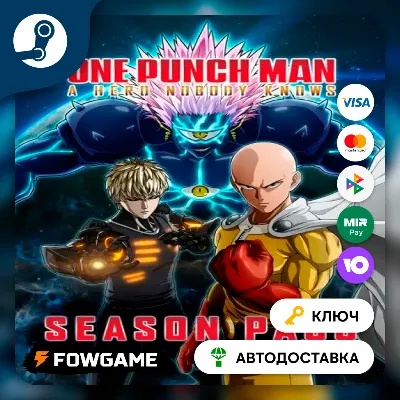 🔵 ONE PUNCH MAN: A HERO NOBODY KNOWS - Character Pass DLC (RU+CIS) 🔑STEAM KEY