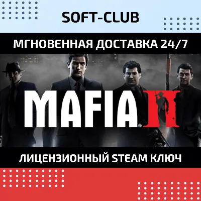 Mafia II  (Ключ Steam/RU+CIS)