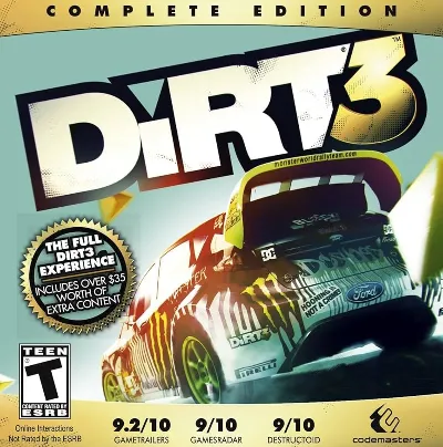 DIRT 3 COMPLETE EDITION [STEAM KEY] (GLOBAL / REGION FREE / WORLD WIDE / ROW)
