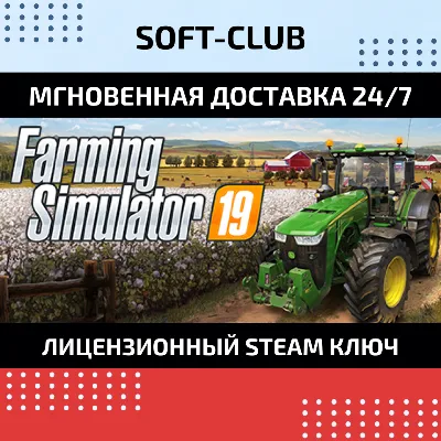 Farming Simulator 19 / STEAM KEY / RU