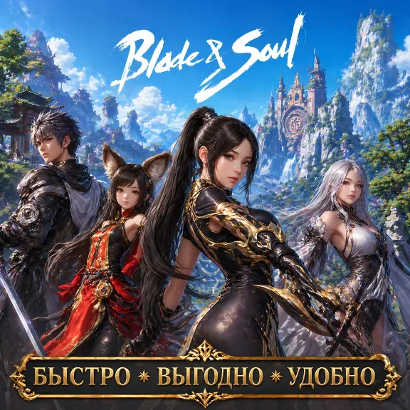 Blade and Soul Gold ВСЕ СЕРВЕРА 4 GAME СКИДКИ