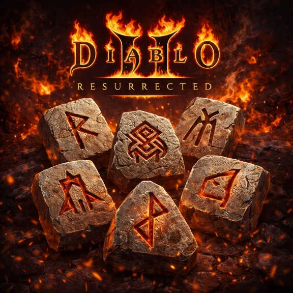 Diablo II: Resurrected PS/PC Руны БЫСТРАЯ ДОСТАВКА