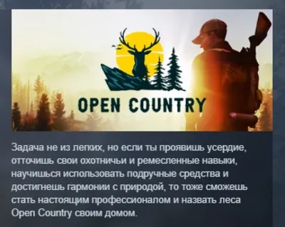 Open Country АВТОДОСТАВКА STEAM GLOBAL МГНОВЕННО ЛИЦЕНЗИЯ