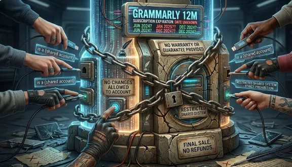 Grammrly 12 Months Account