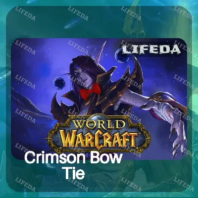 World of Warcraft: Midnight 🎀【Crimson Bow Tie】🎀RARE, UNIQUE SKIN•KEY•GLOBAL