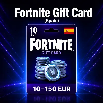 Fortnite Gift Card (Spain) 10–150 EUR | Top-Up Code