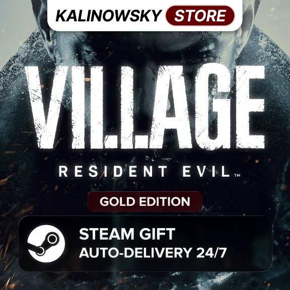 🚀RESIDENT EVIL VILLAGE · GOLD · ВЕСЬ МИР